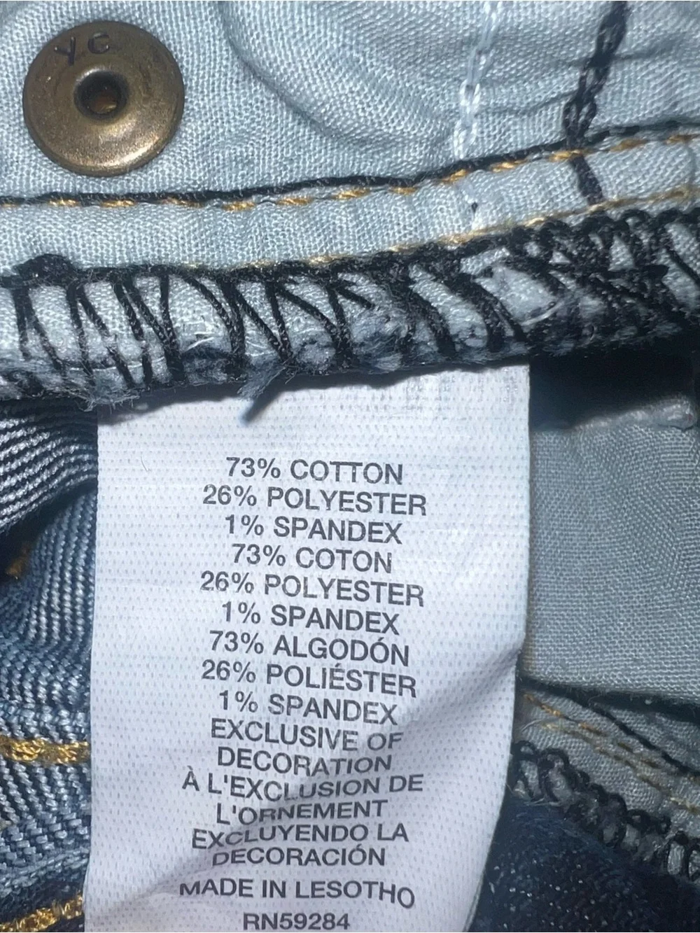 The Children's Place Blue Straight Leg Kids Jeans